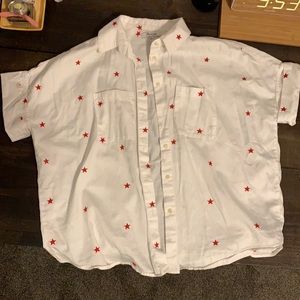 Madewell Star Button-Up Shirt